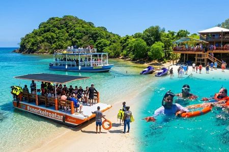 Roatán Zipline Canopy Adventure + 2-Stop Snorkel Safari