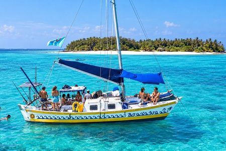 Zanzibar Private Full Day Catamaran to Mnemba Atoll Open Bar