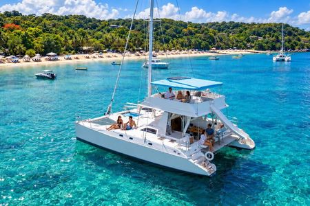 Puerto Plata Party Catamaran Jacuzzi Slide Barbecue and Bar