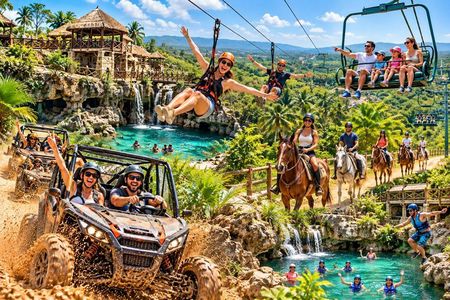 7-in-1 Adventure: Horses, Zipline & Chairlift + Typical House