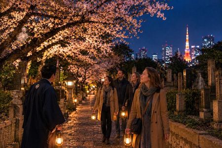 Tokyo : Ghost and Dark Tales, Urban Legends & Cemetery Night