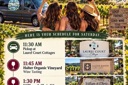 Private Full Day Wine Tour in Fredericksburg