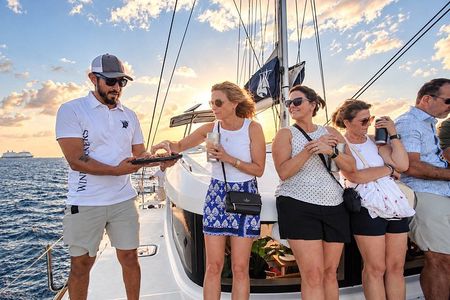 Private Luxury Sunset Sail 39Ft Catamaran in Cozumel – 3 Hours
