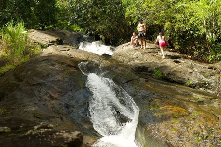 El Yunque Waterslides, Luquillo Beach Kiosk with San Juan Pickup