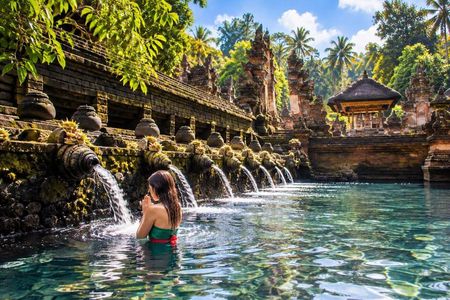 Bali Holy Water Purification and Palm Reading