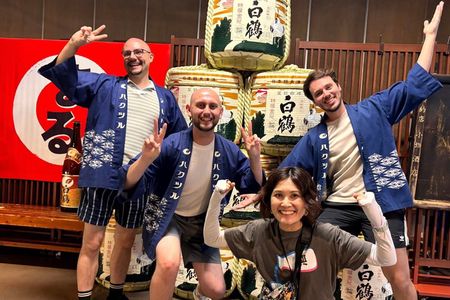 Kobe Sake Tour with Expert Guide: 3+ Breweries, Tastings Included