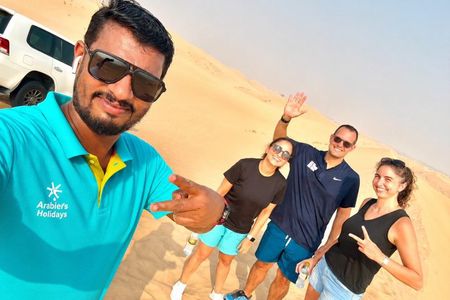 Evening Abu Dhabi Desert Safari & BBQ Dinner- Standard Tour