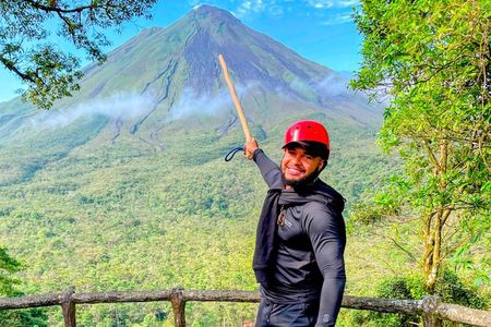 Premium Adventure from San Jose Arenal Volcano Waterfall and Thermal