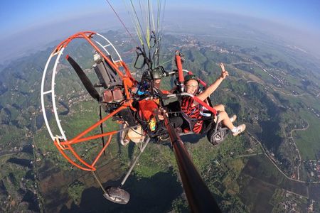 Ninh Binh Paramotor Flight over Trang An and Hoa Lu