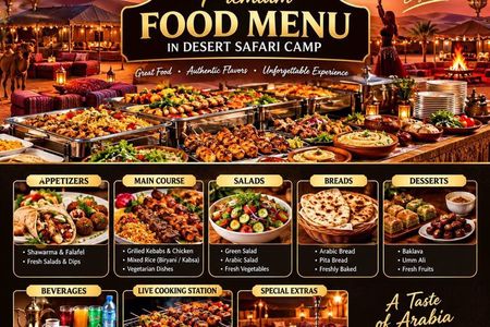 VIP Premium Dubai Desert Safari with Camel Ride, and Live Show