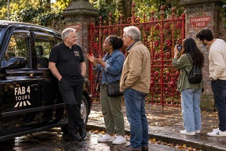 Private 3 hour Beatles Classic Tour of Liverpool by Taxi