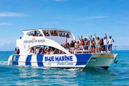 Punta Cana Boat Party with Open Bar, DJ, Snorkeling & Swimming