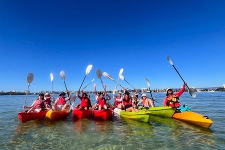 Gold Coast: Kayak & Snorkel with Marine Life, Snacks & Photos