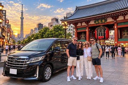 Tokyo Private Customizable Day Tour with English Speaking Driver