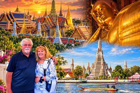 Bangkok Private Tour to Grand Palace , Wat Pho and Wat Arun