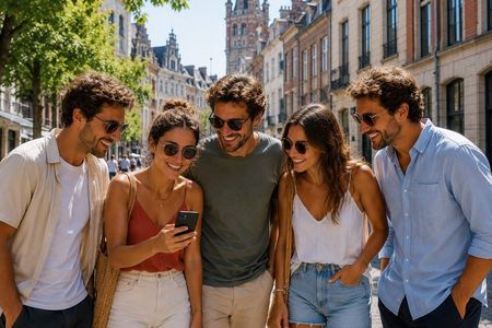 Escape Game Theme Magic Team in the streets of Lille