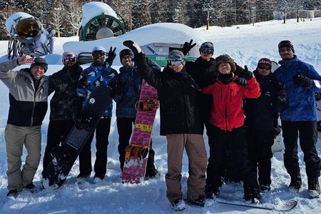 In 2027, 2-day ski & snowboard tour with rentals