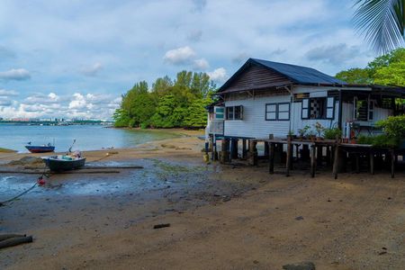 Pulau Ubin. Last Village in Singapore