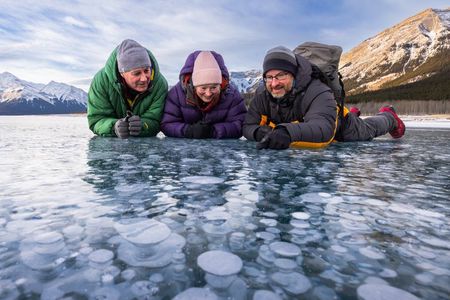 Banff Winter Day Tour: Lake Louise & Abraham Lake Ice Bubbles