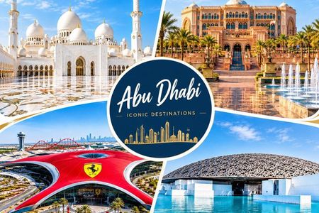 Private Abu Dhabi full day tour : Grand Mosque, Qasr al Watan with Lunch