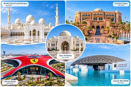 Sheikh Zayed Mosque and Falcon Hospital Tour in Abu Dhabi