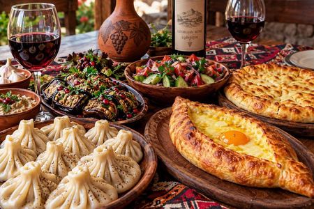 Tbilisi Georgian Cooking Class with Khinkali and Khachapuri
