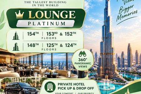 Burj Khalifa Platinum Experience – The Lounge 152, 153 & 154