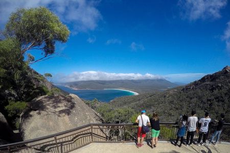 Launceston to Hobart via Wineglass Bay - Active Tour