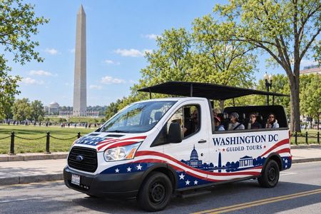 Washington DC Monuments Extended Guided Open-Air Cruiser Tour