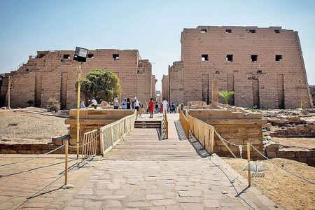 East Bank Luxor from Hurghada