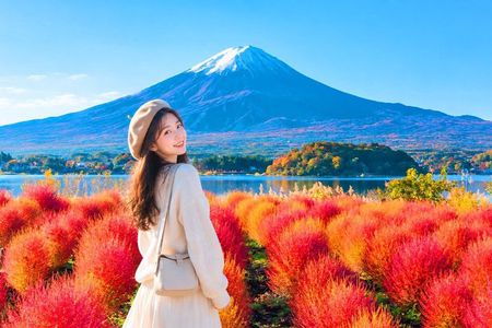 Mount Fuji Lake Kawaguchi and Matcha Experience