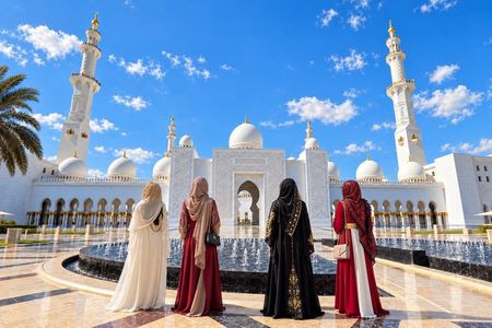 Abu Dhabi Tour from Dubai, Sheikh Zayed Mosque & City Sightseeing