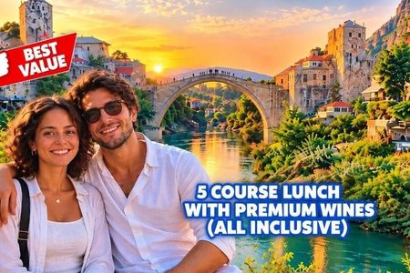 Mostar & Kravice Falls Small-Group Tour (Up to 6) from Dubrovnik