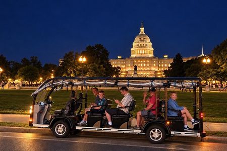 Washington DC Monuments Up Close: Day or Night Electric Cart Tour