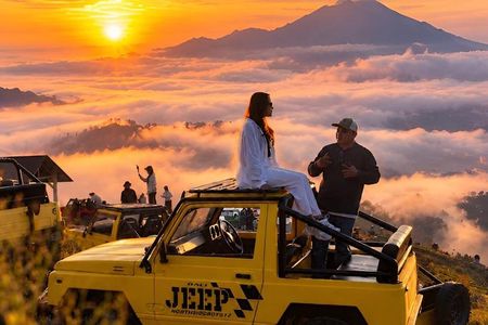 Mount Batur Sunrise Jeep Adventure & Black Lava Exploration