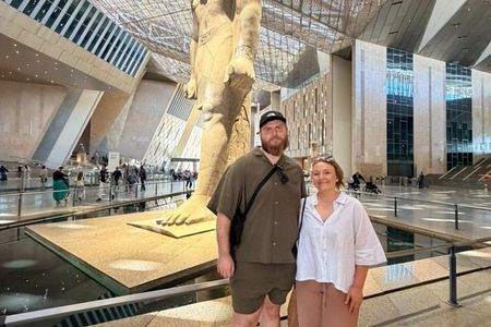 Private Grand Gem Egyptian Museum and Khan el-Khalili Bazar Tour