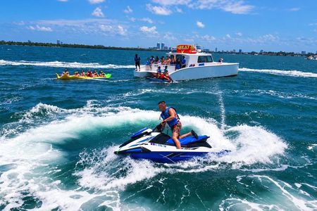 Watersports Catamaran Tour Jet Ski Banana Boat in Miami Florida