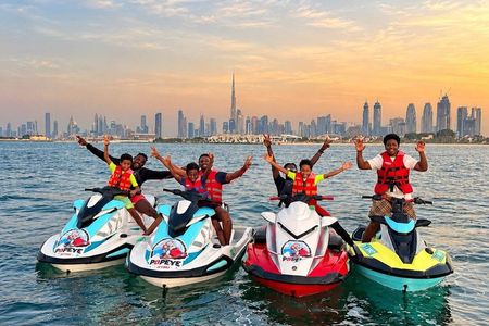 Exclusive 90 Mins Jet Ski Adventure Dubai Marina Tour