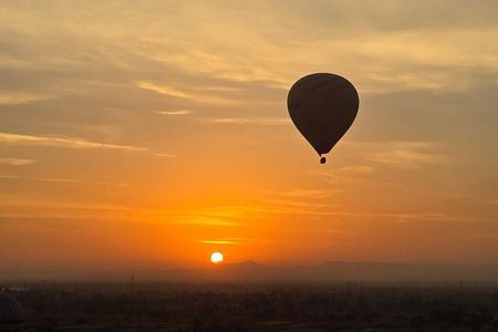 First Flight Sunrise Hot Air Balloon Ride in Luxor