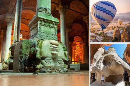 Istanbul Old City + 2 Day Cappadocia Tour and Balloon Ride Option