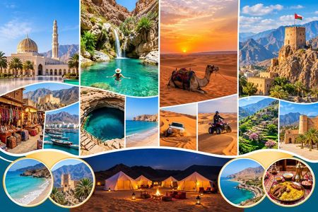 4-Day Private Oman Adventure Tour with 3-Night Stay