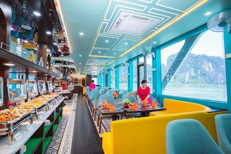Apollo Premium Cruise 5 Star Buffet Luxury Day Trip in Halong Bay