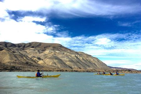 Kayak Full-Day Activity in La Leona River from El Calafate