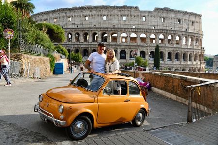 Fiat 500 Vintage Private Tour, with a local photographer