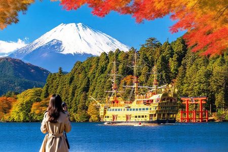 Mt Fuji Hakone Tour from Tokyo: Cable Car and Cruise Option