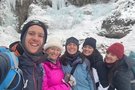 Johnston Canyon Frozen Waterfalls Small Group Tour