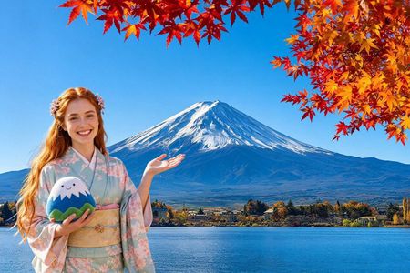 Mount Fuji, Hakone, Owakudani, Chureito Pagoda and Oshino Hakkai