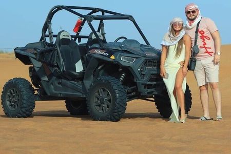 1-Hour Desert Buggy Self-Drive Adventure: Camel Ride & Sandboard