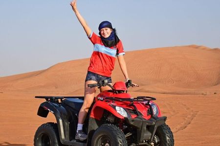 Dubai Red Dunes Desert Safari, Quad Bike, BBQ & Live Shows