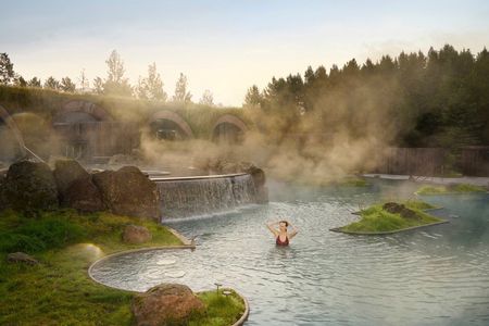 Golden Circle and Laugarás Lagoon Small Group Tour